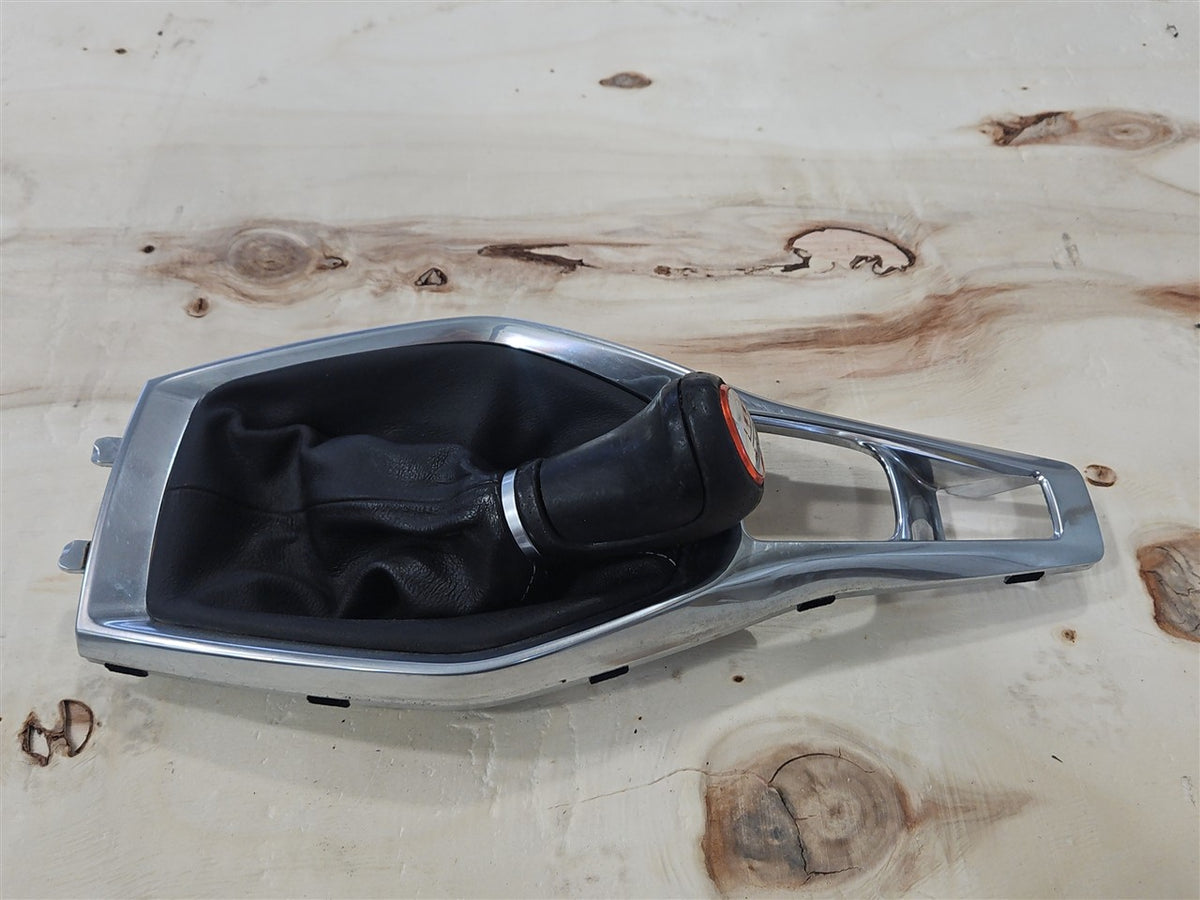 Used OEM 2016-2024 CAMARO SS MANUAL SHIFTER KNOB BOOT AND TRIM CENTER, actual item photo 6