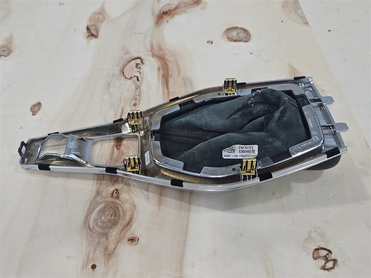 Used OEM 2016-2024 CAMARO SS MANUAL SHIFTER KNOB BOOT AND TRIM CENTER, actual item photo 10