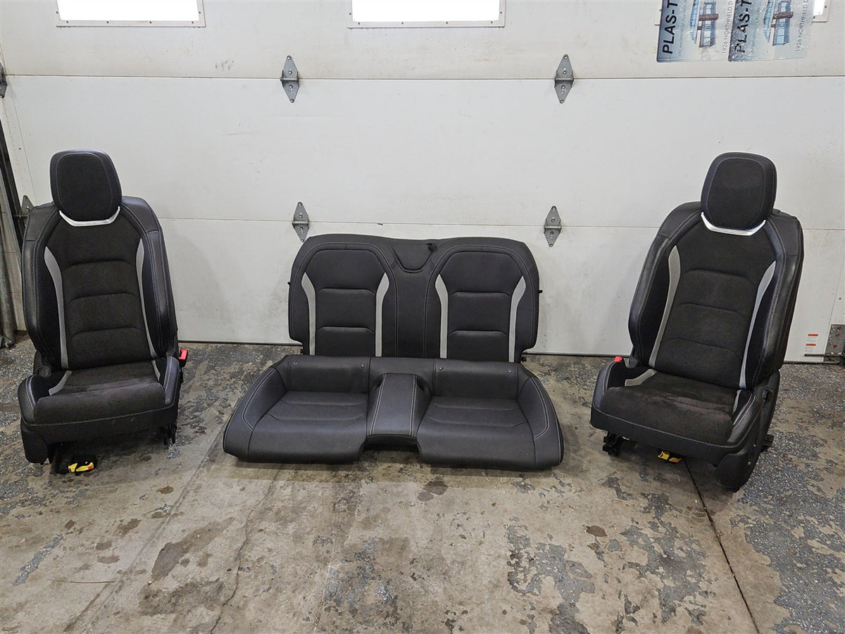 Used OEM 2016-2024 CAMARO RECARO FRONT AND SECOND ROW SEATS HEATED, actual item photo 1