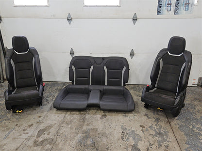 Used OEM 2016-2024 CAMARO RECARO FRONT AND SECOND ROW SEATS HEATED, actual item photo 1