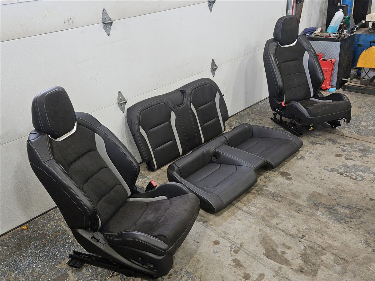 Used OEM 2016-2024 CAMARO RECARO FRONT AND SECOND ROW SEATS HEATED, actual item photo 2