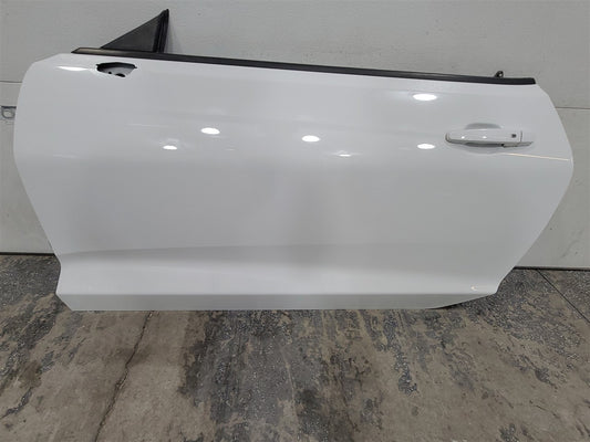Used OEM 2016-2024 CAMARO FRONT DOOR DRIVER LH SUMMIT WHITE, actual item photo 1