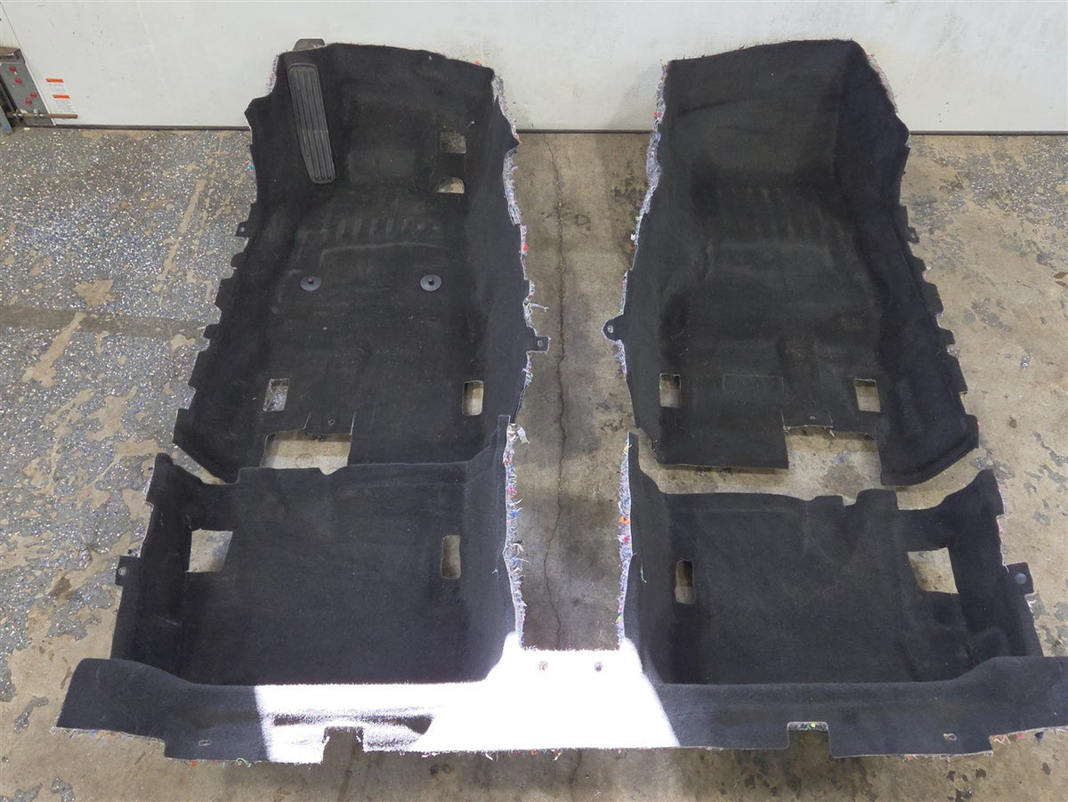Used OEM 2018 CAMARO FRONT AND REAR CARPET COUPE BLACK, actual item photo 1