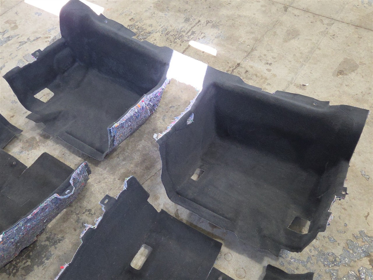 Used OEM 2018 CAMARO FRONT AND REAR CARPET COUPE BLACK, actual item photo 6