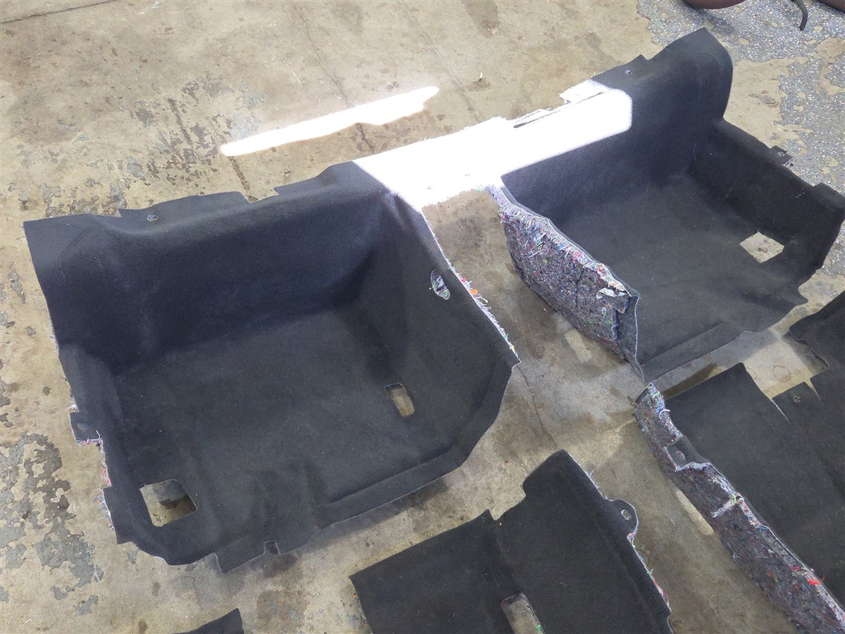 Used OEM 2018 CAMARO FRONT AND REAR CARPET COUPE BLACK, actual item photo 7