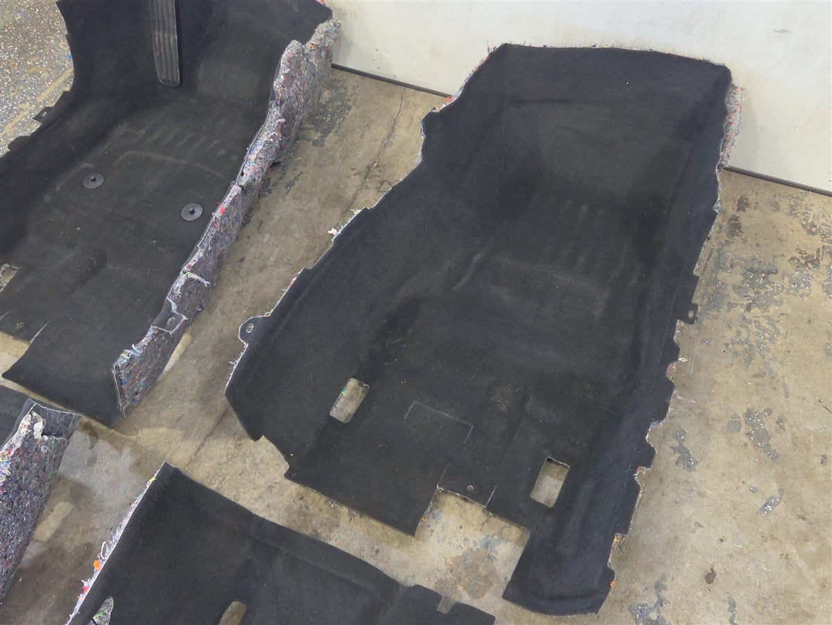Used OEM 2018 CAMARO FRONT AND REAR CARPET COUPE BLACK, actual item photo 9