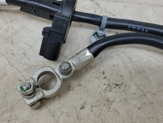 Used OEM 2016-2024 CAMARO NEGATIVE GROUND BATTERY CABLE IN TRUNK, actual item photo 2