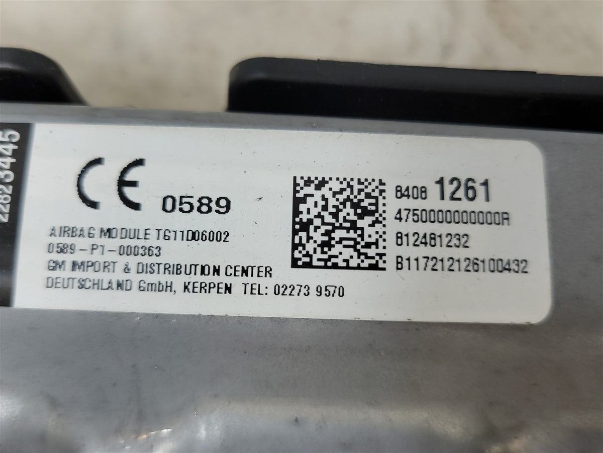 Used OEM 2016-2024 CAMARO RH PASSENGER DASH KNEE BAG TRIM 84029021, actual item photo 9