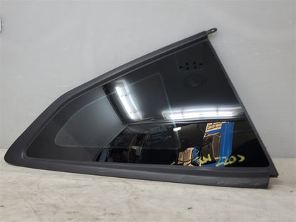 Used OEM 2016-2024 CAMARO QUARTER GLASS RH PASSENGER COUPE, actual item photo 1