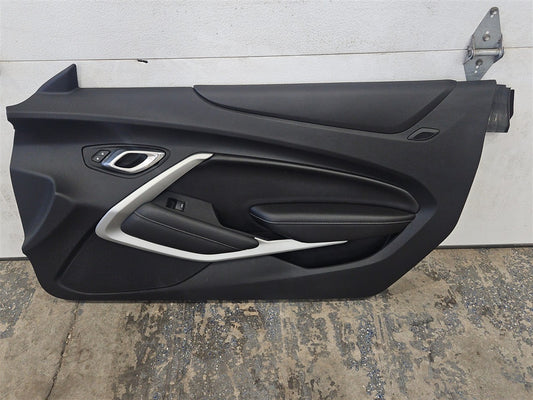 Used OEM 2016-2024 CAMARO FRONT DOOR PANEL TRIM PASSENGER RH 1SS, actual item photo 1