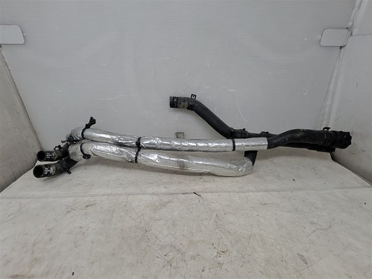 Used OEM 2016-2024 CAMARO 6 2L HEATER HOSES INLET OUTLET PAIR, actual item photo 1