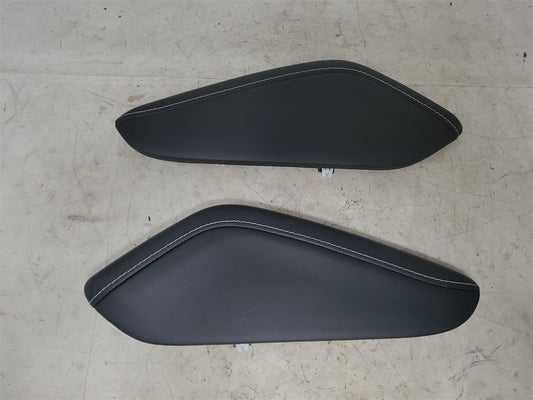 Used OEM 2016-2024 CAMARO CONSOLE LEATHER KNEE PADS PAIR DRIVER LH, actual item photo 1