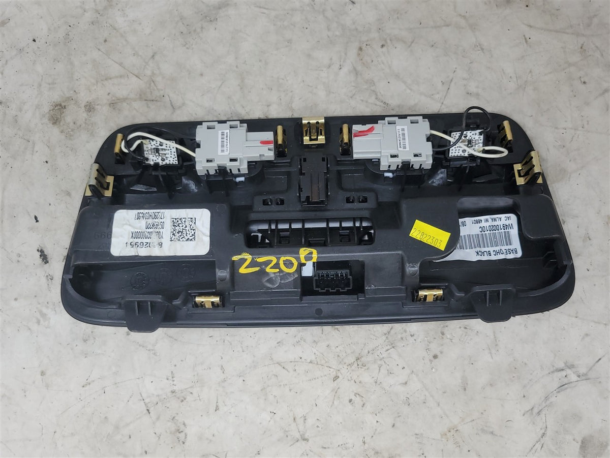 Used OEM 2016-2018 CAMARO ROOF CONSOLE WITH DOME LIGHT WITHOUT, actual item photo 10
