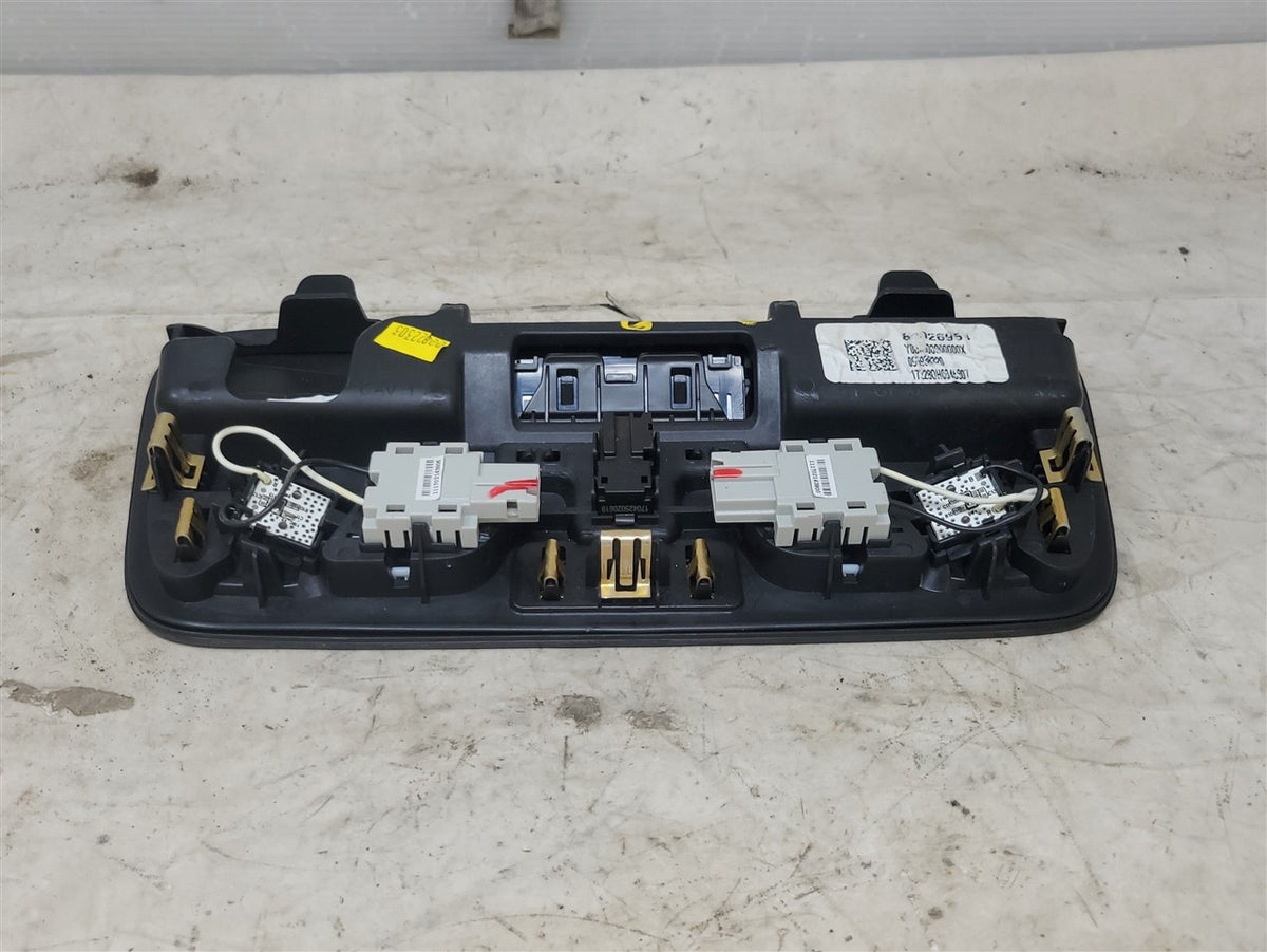 Used OEM 2016-2018 CAMARO ROOF CONSOLE WITH DOME LIGHT WITHOUT, actual item photo 13