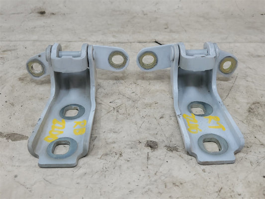 Used OEM 2016-2024 CAMARO FRONT DOOR HINGES UPPER LOWER PAIR DRIVER, actual item photo 2
