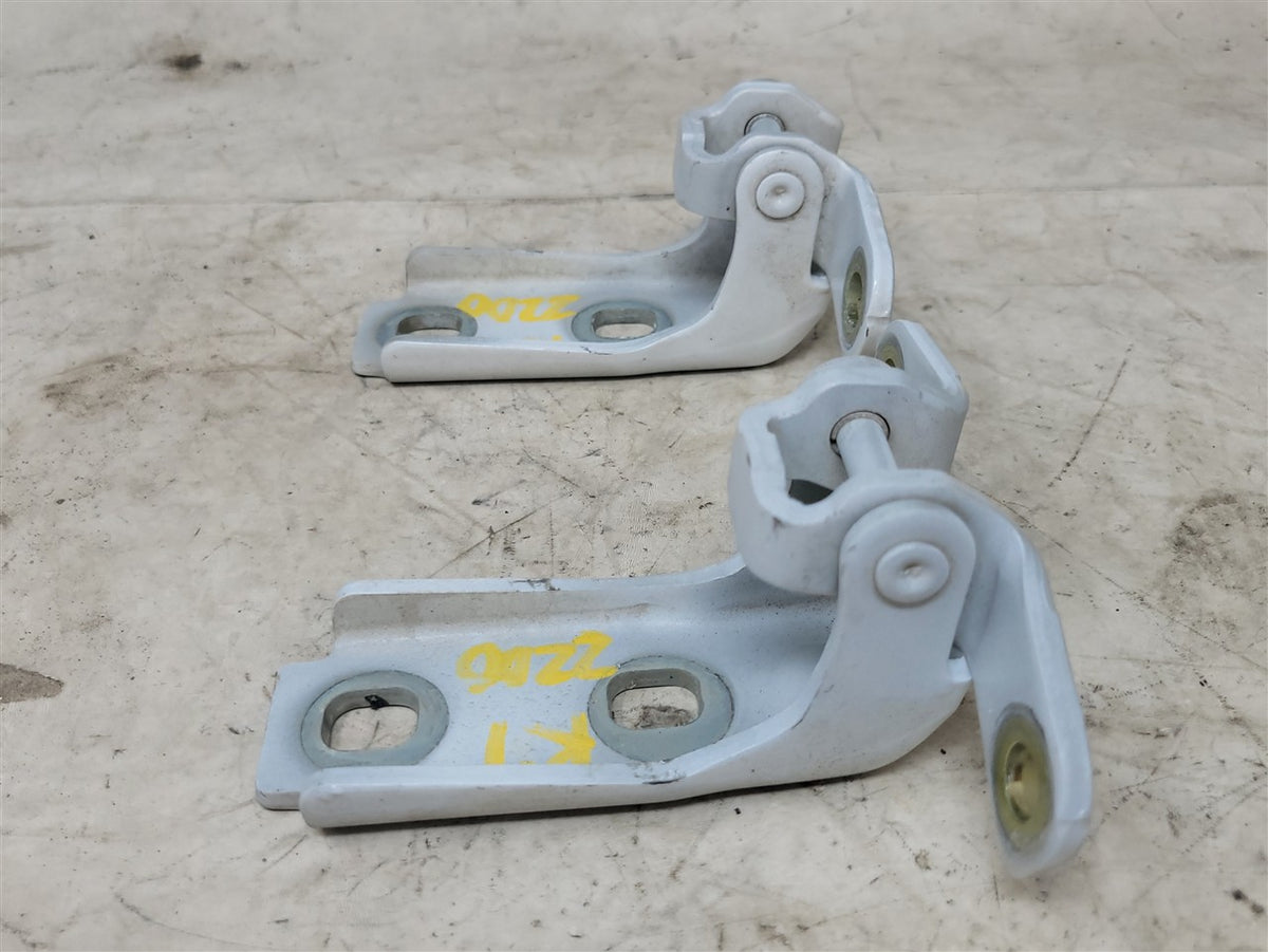 Used OEM 2016-2024 CAMARO FRONT DOOR HINGES UPPER LOWER PAIR DRIVER, actual item photo 4