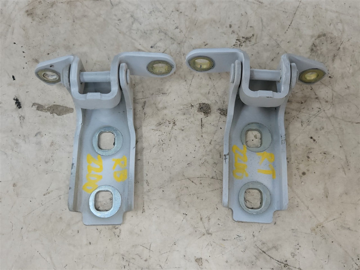 Used OEM 2016-2024 CAMARO FRONT DOOR HINGES UPPER LOWER PAIR DRIVER, actual item photo 9