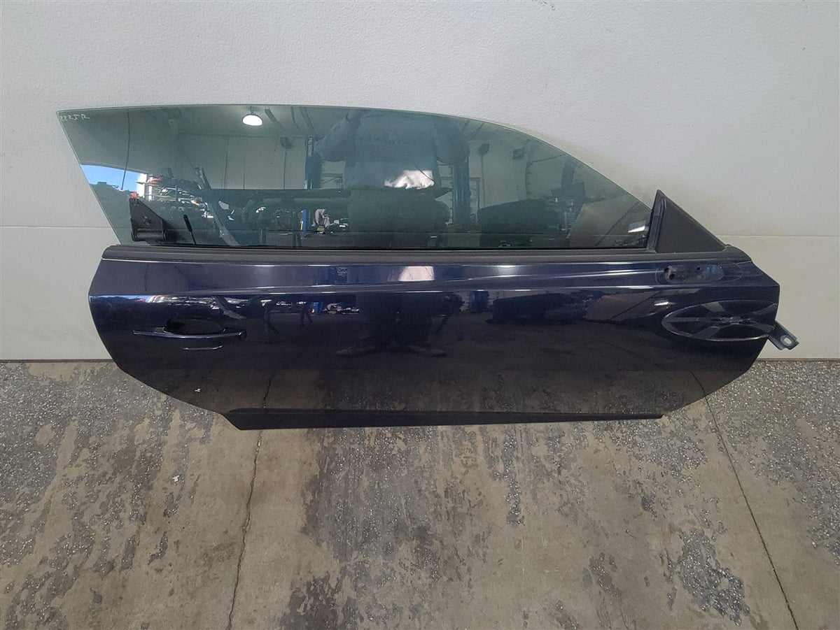 Used OEM 2010-2015 CAMARO FRONT DOOR RH PASSENGER IMPERIAL BLUE, actual item photo 3