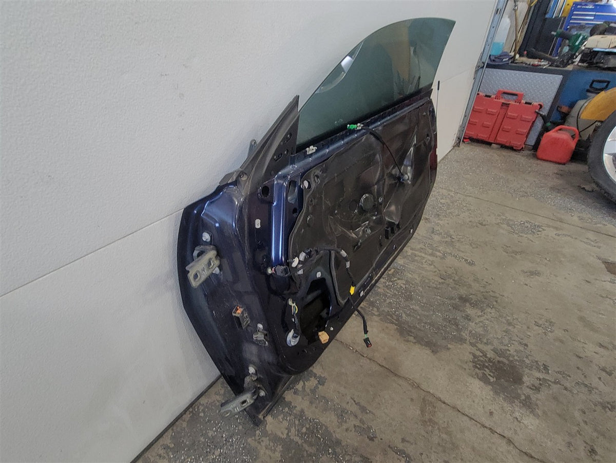 Used OEM 2010-2015 CAMARO FRONT DOOR RH PASSENGER IMPERIAL BLUE, actual item photo 5
