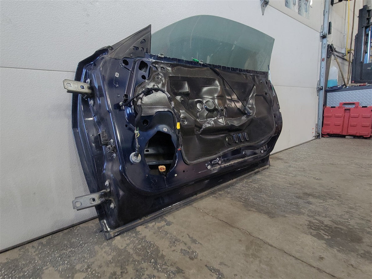Used OEM 2010-2015 CAMARO FRONT DOOR RH PASSENGER IMPERIAL BLUE, actual item photo 6