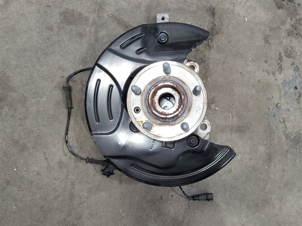 Used OEM 2010-2015 CAMARO FRONT SPINDLE KNUCKLE WITH WHEEL HUB DRIVER, actual item photo 1