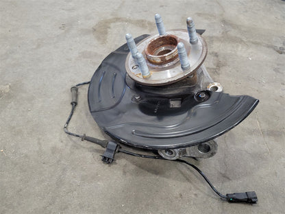 Used OEM 2010-2015 CAMARO FRONT SPINDLE KNUCKLE WITH WHEEL HUB DRIVER, actual item photo 2
