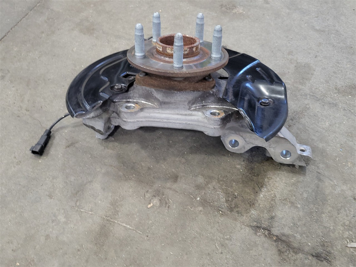 Used OEM 2010-2015 CAMARO FRONT SPINDLE KNUCKLE WITH WHEEL HUB DRIVER, actual item photo 4
