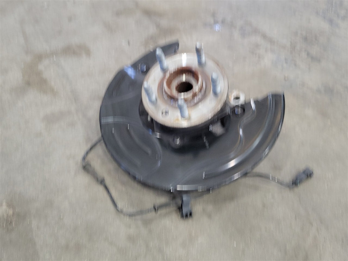 Used OEM 2010-2015 CAMARO FRONT SPINDLE KNUCKLE WITH WHEEL HUB DRIVER, actual item photo 8