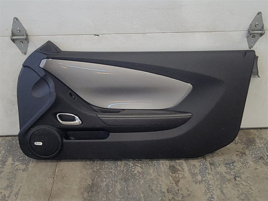 Used OEM 2010-2011 CAMARO COUPE FRONT PASSENGER RH DOOR PANEL TRIM, actual item photo 1