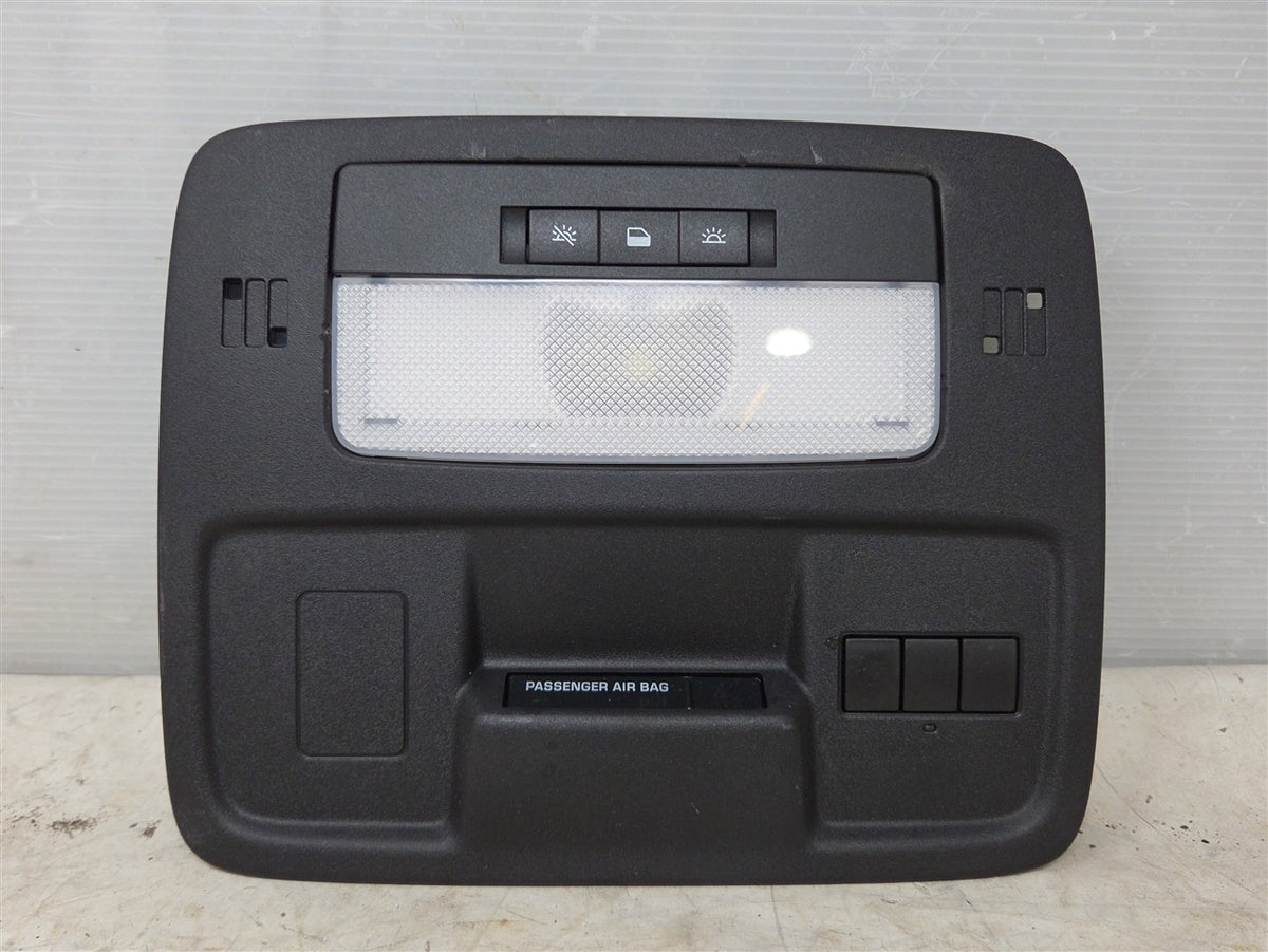 Used OEM 2010 CAMARO OVERHEAD CONSOLE HOMELINK NO SUNROOF 92235696, actual item photo 1