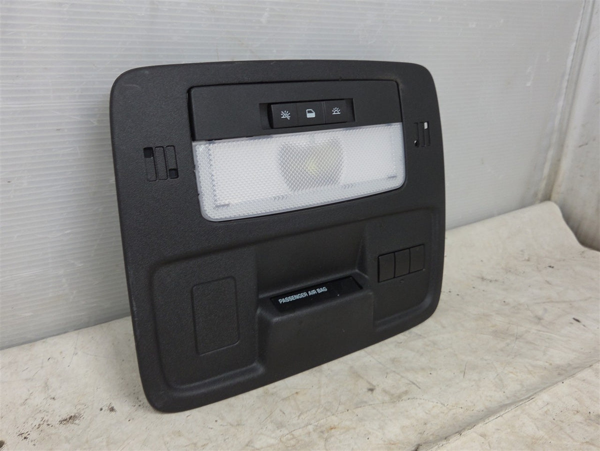 Used OEM 2010 CAMARO OVERHEAD CONSOLE HOMELINK NO SUNROOF 92235696, actual item photo 2