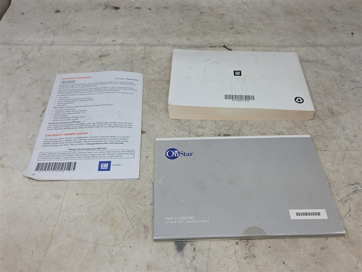 Used OEM 2010 CAMARO OWNERS MANUAL, actual item photo 3