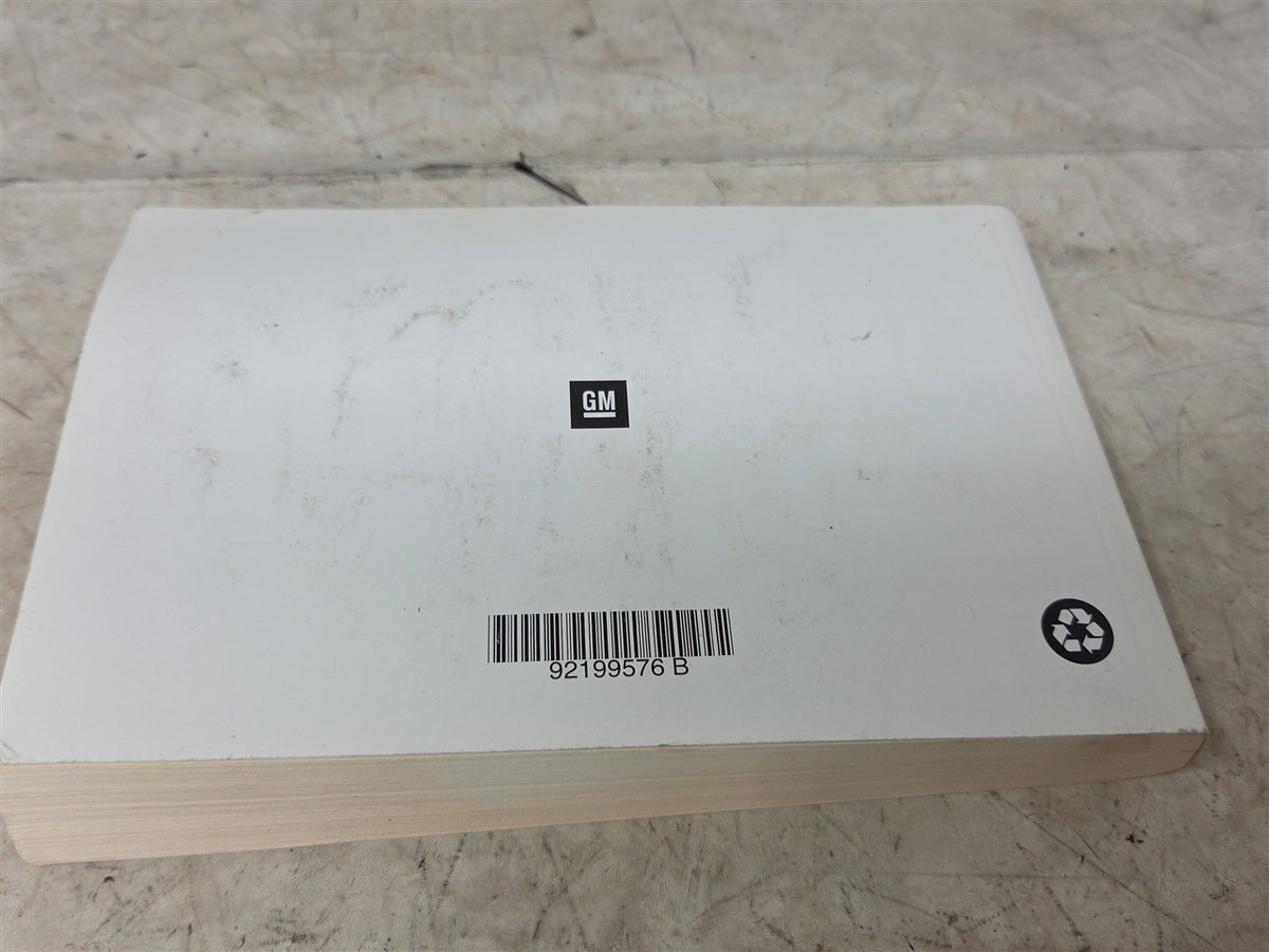 Used OEM 2010 CAMARO OWNERS MANUAL, actual item photo 5
