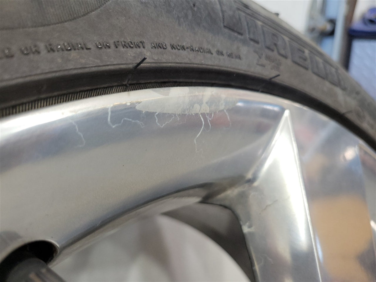 Used OEM 2010-2015 CAMARO SS 20 IN WHEELS AND PZERO TIRES SILVER 245/45R20 FRONT 275/40R20 REAR, actual item photo 10