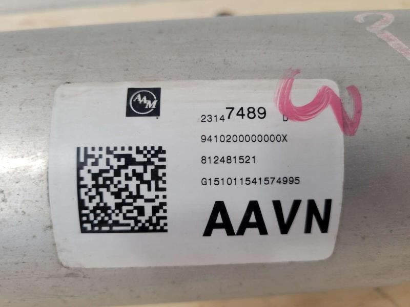 2015 ESCALAESV REAR DRIVE SHAFT AAVN 23147489 4WD 6 437 - image 6