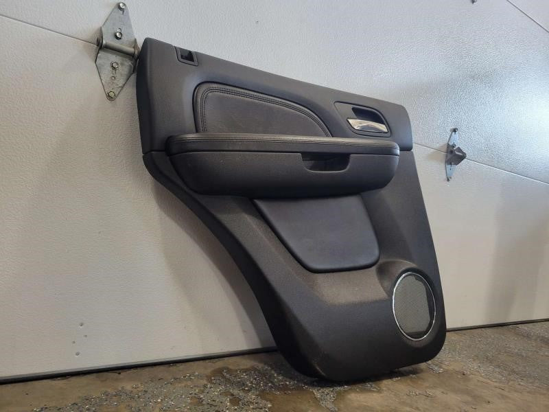 2008 ESCALADE LH DRIVER REAR DOOR PANEL, BLACK 792 - image 2