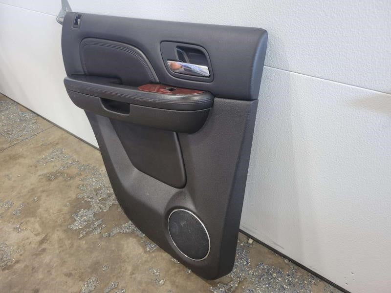 2008 ESCALADE LH DRIVER REAR DOOR PANEL, BLACK 792 - image 3