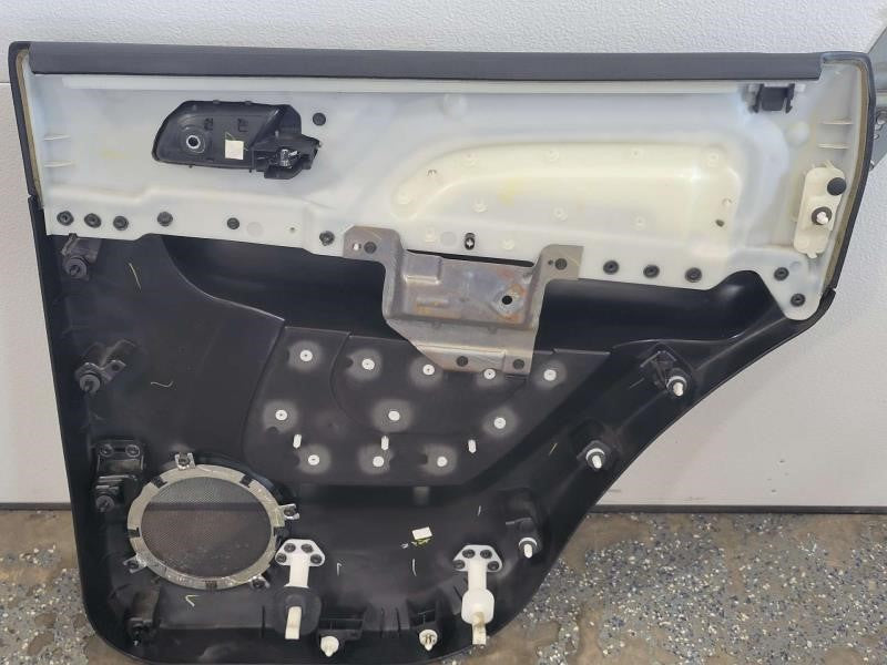 2008 ESCALADE LH DRIVER REAR DOOR PANEL, BLACK 792 - image 5