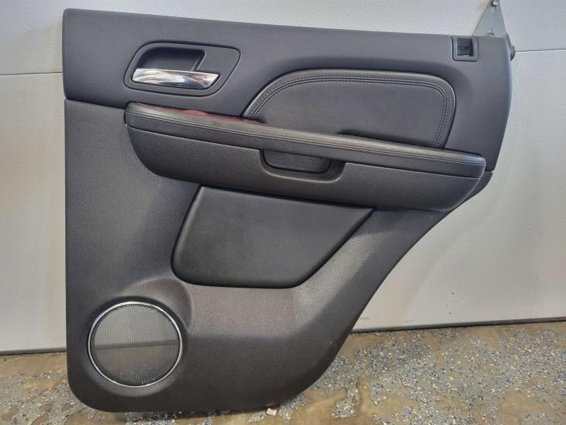 2008 ESCALADE RH PASSENGER REAR DOOR PANEL, BLACK 793 - image 1