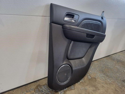 2008 ESCALADE RH PASSENGER REAR DOOR PANEL, BLACK 793 - image 2