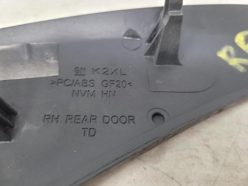 2018 ESCALAESV RH REAR DOOR PANEL ELM WOOD TRIM APP 799 - image 5