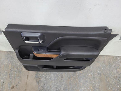 2017 SILVRDO15 RH PASSENGER REAR DOOR TRIM PANEL, B 802 - image 2