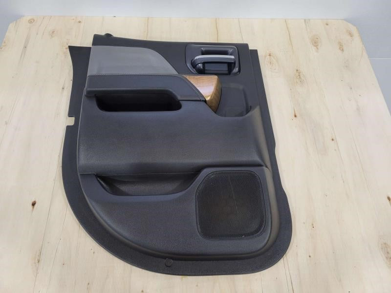 2017 SILVRDO15 LH DRIVER REAR DOOR PANEL, BLACK WIT 803 - image 1