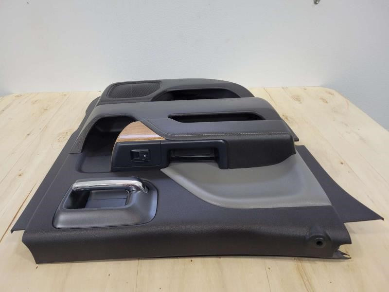 2017 SILVRDO15 LH DRIVER REAR DOOR PANEL, BLACK WIT 803 - image 4