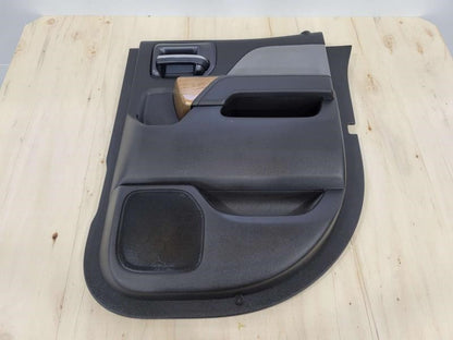 2017 SILVRDO15 RH PASSENGER REAR DOOR PANEL, BLACK 804 - image 1