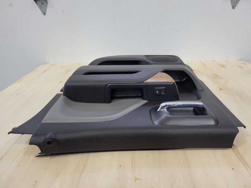 2017 SILVRDO15 RH PASSENGER REAR DOOR PANEL, BLACK 804 - image 4