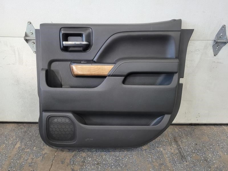 2014 SILVRDO15 RH REAR DOOR PANEL, BLACK, LEATHER, 805 - image 1