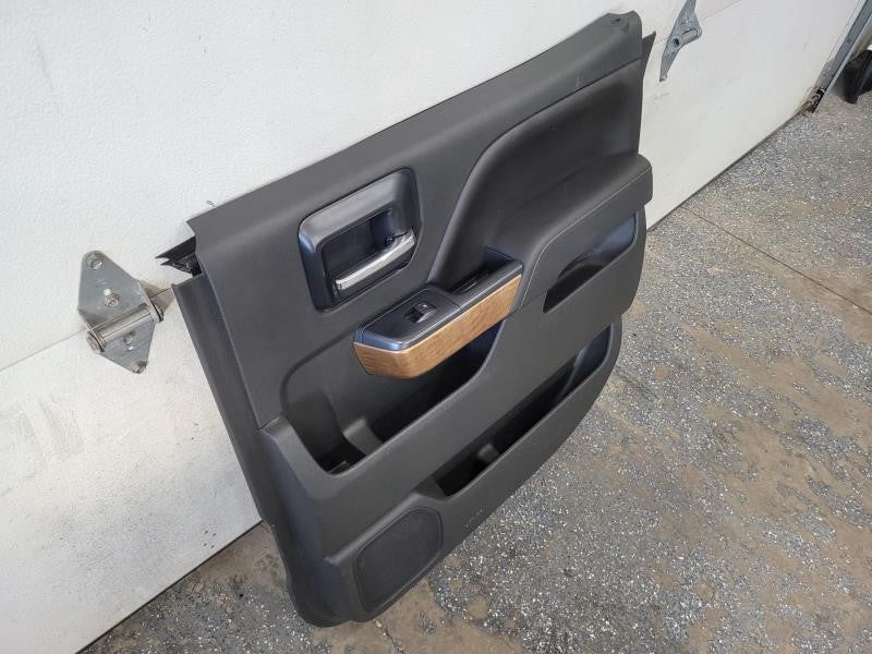 2014 SILVRDO15 RH REAR DOOR PANEL, BLACK, LEATHER, 805 - image 3
