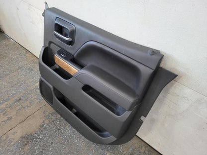 2014 SILVRDO15 RH REAR DOOR PANEL, BLACK, LEATHER, 805 - image 4